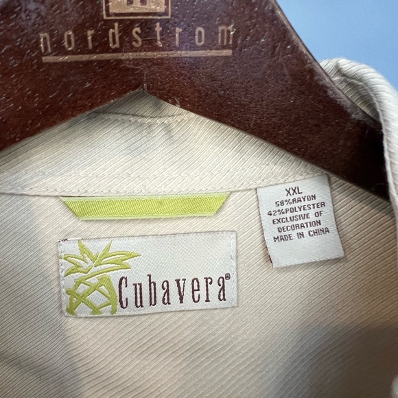 Cubavera button down shirt. XXL, new with tags - Picture 3 of 5